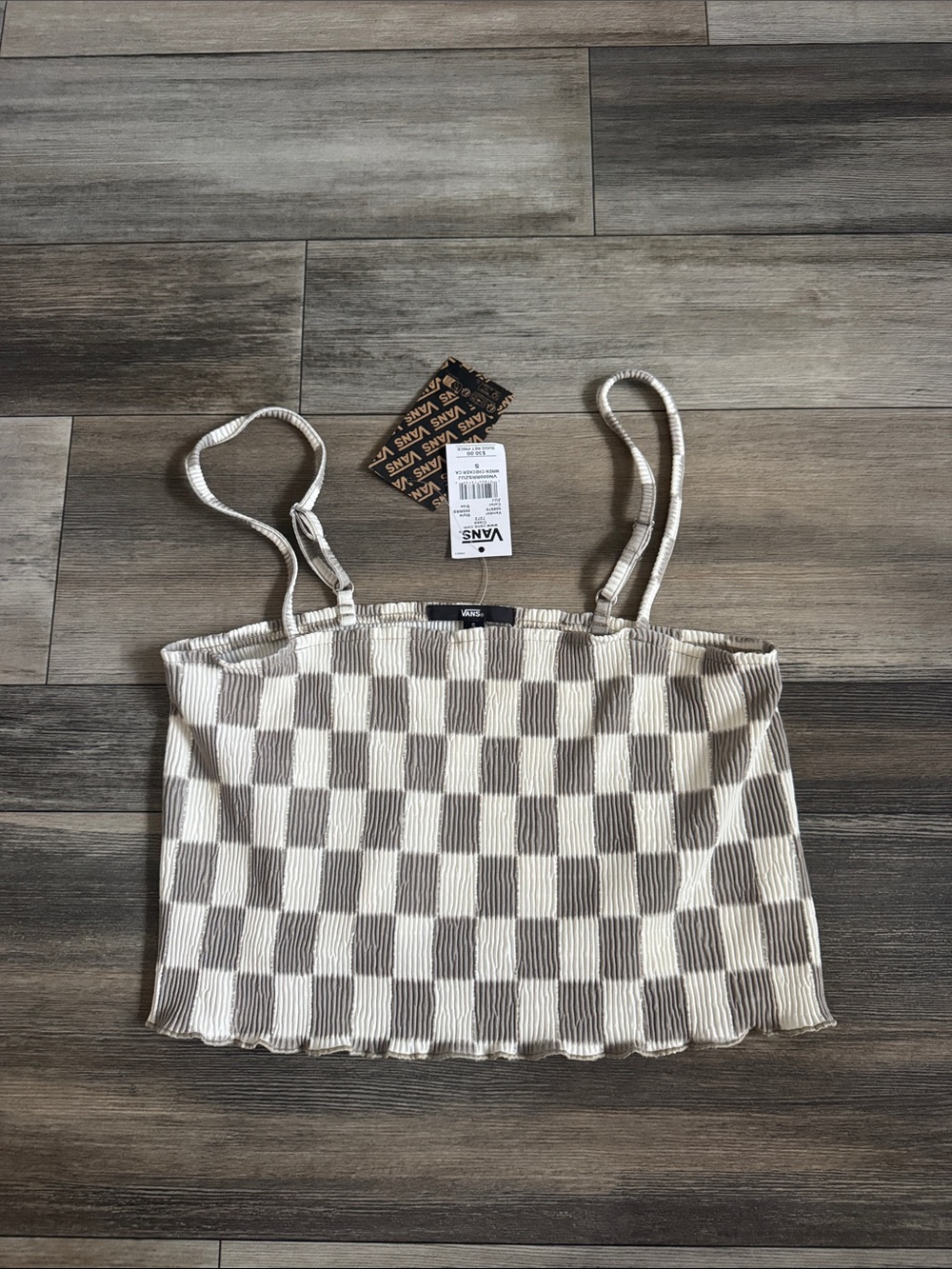 Vans Checkered Crop Tank
